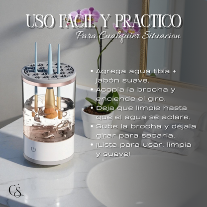 Limpiador Eléctrico Para Brochas De Maquillaje 💫