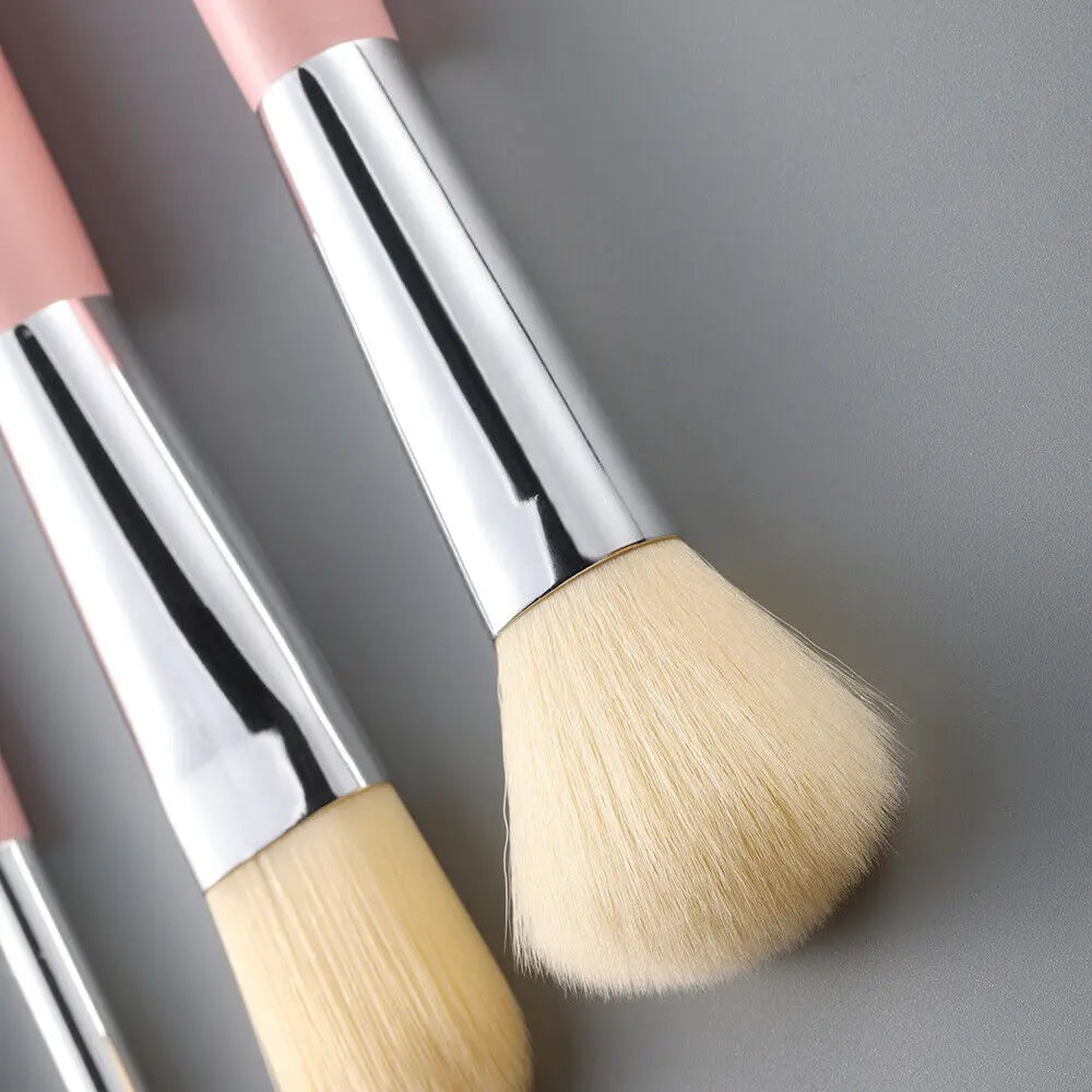 Espejo Led Rotativo con Brochas de Maquillaje🌟